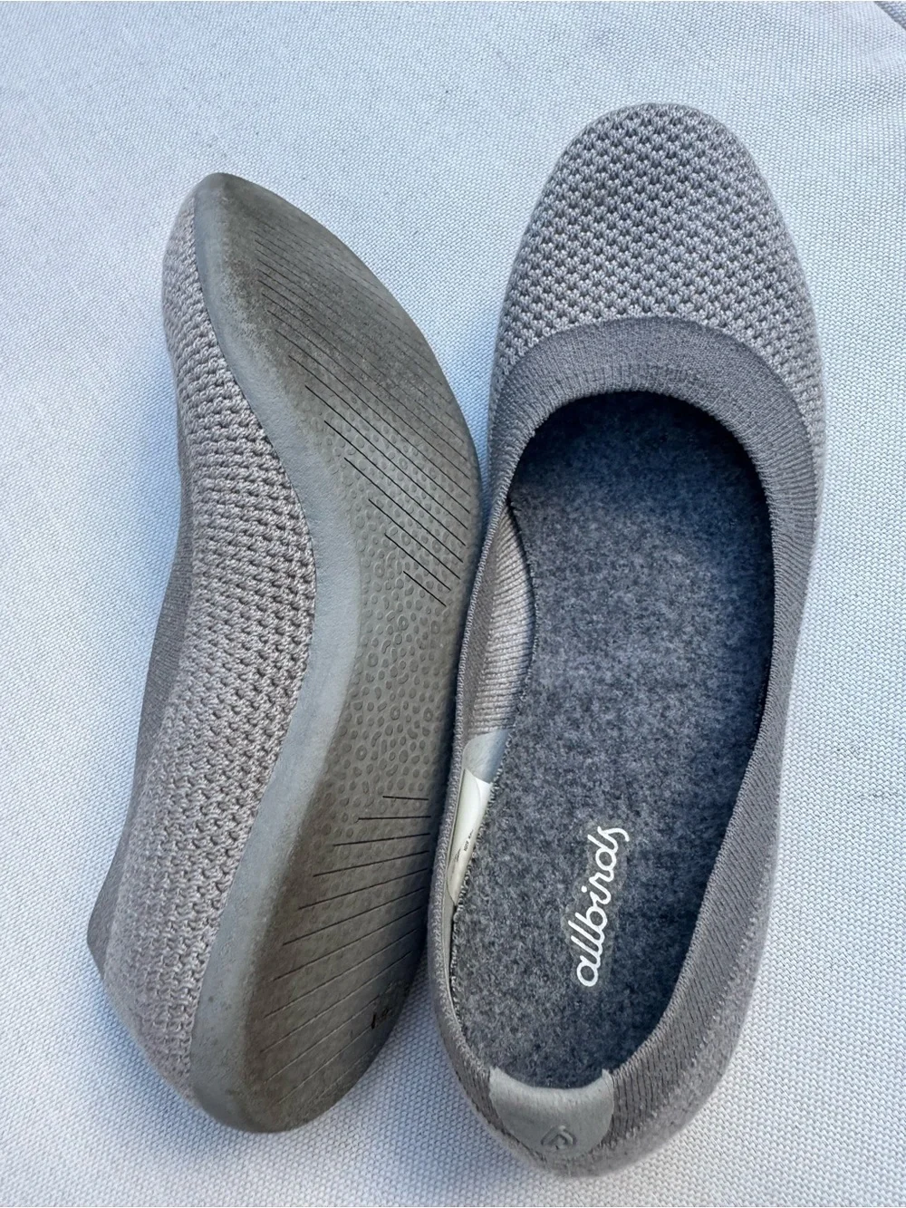 Allbirds Tree Breezers Flexible Lightweight Slip On Shoes Flats